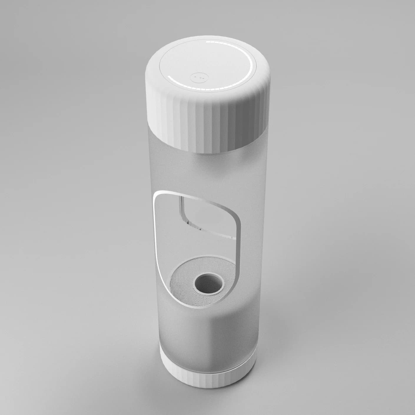 PERLUO three-quarter CAD render